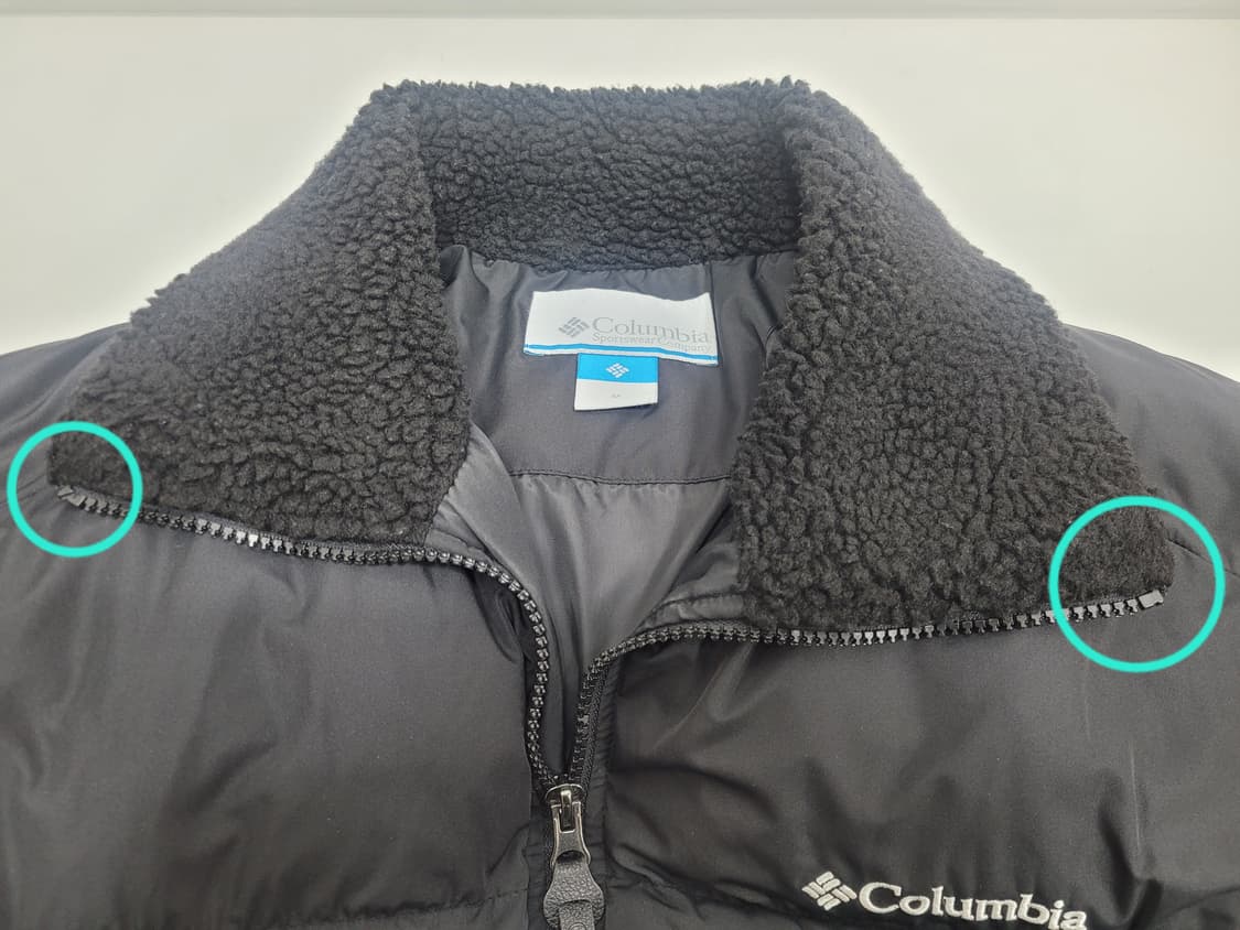 Columbia 21FW 컬럼비아 블랙 푸퍼 패딩 자켓 / 남 M 상품이미지4