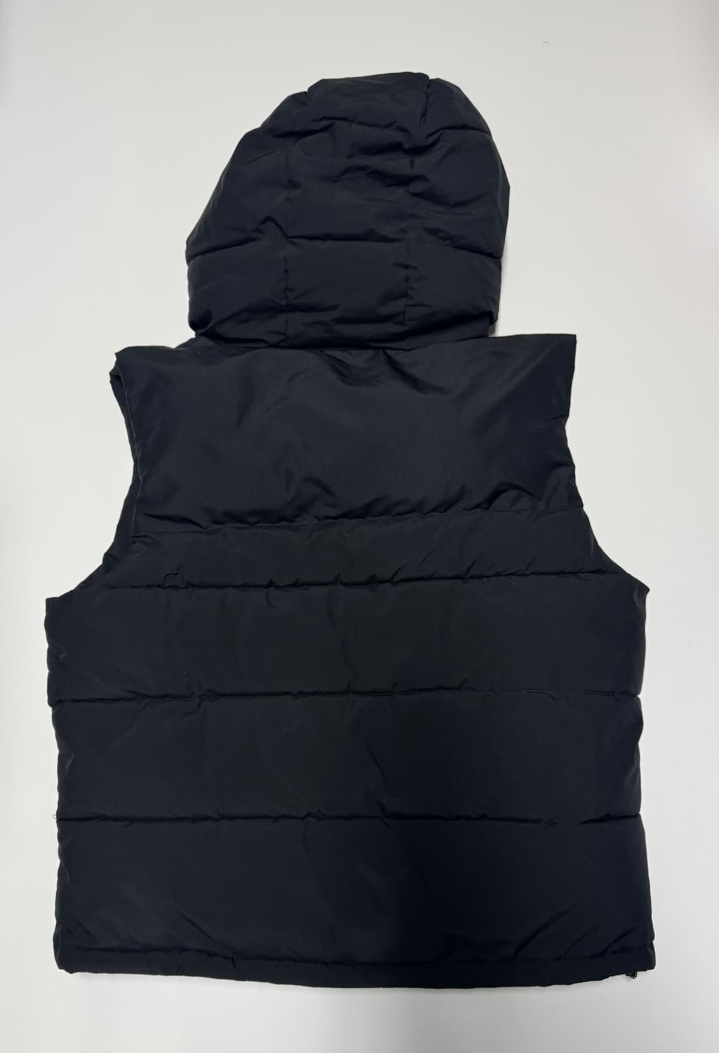 자라 ZARA 오버핏 후드 패딩 조끼 2XL~XL 블랙 상품이미지2