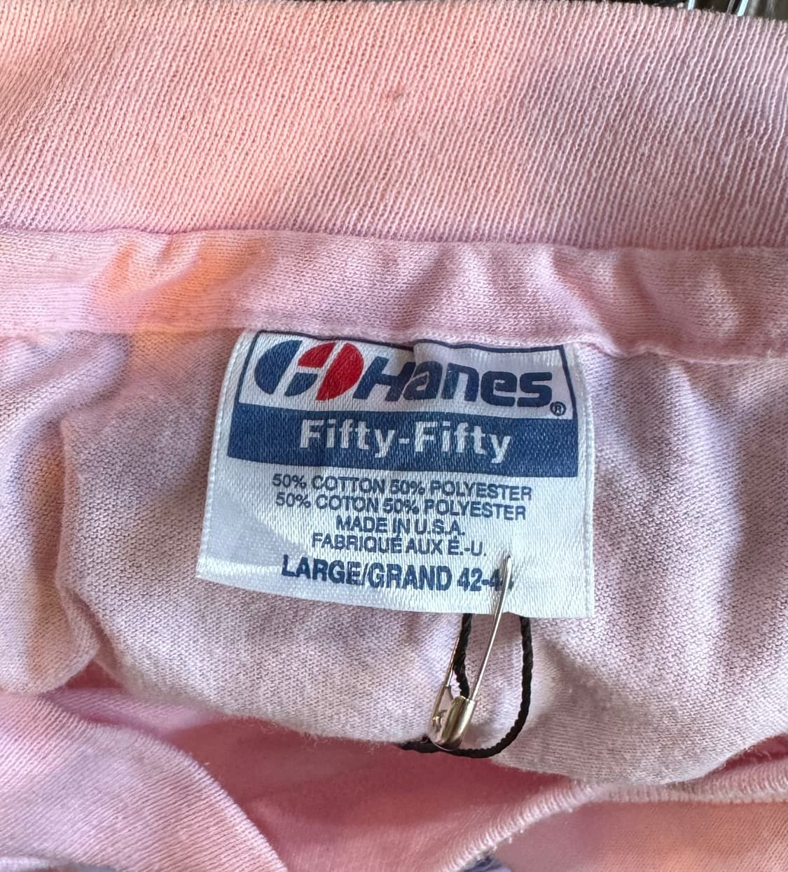 usa 빈티지 hanes 싱글 스티치 반팔 L 713 상품이미지2