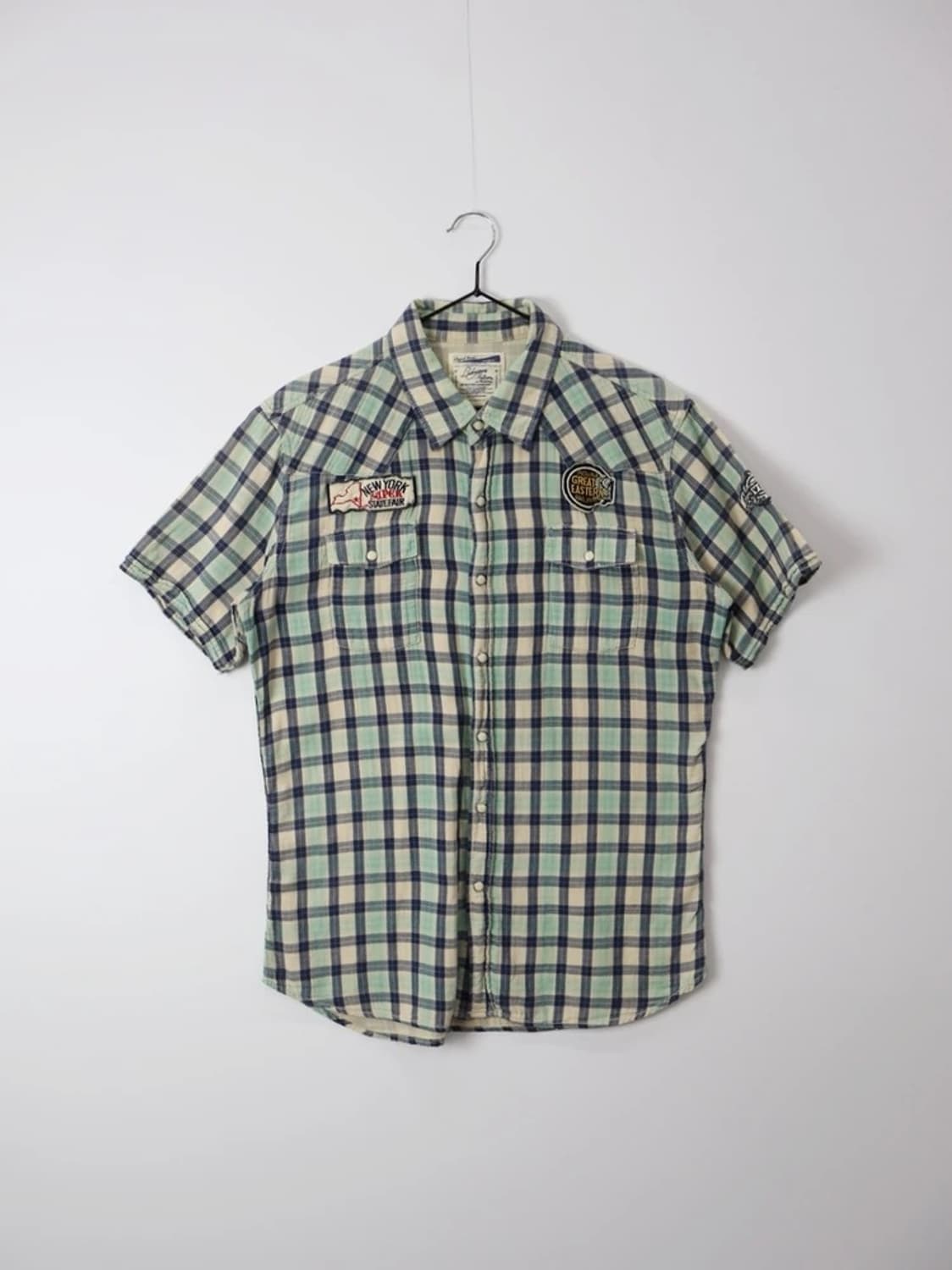 Luckystore Gallery Patch Plaid Shirt  상품이미지3