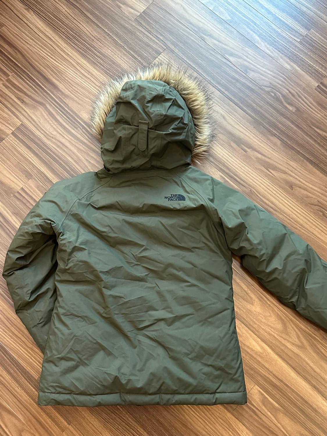 노스페이스 패딩 85(M) 카키 상품이미지9