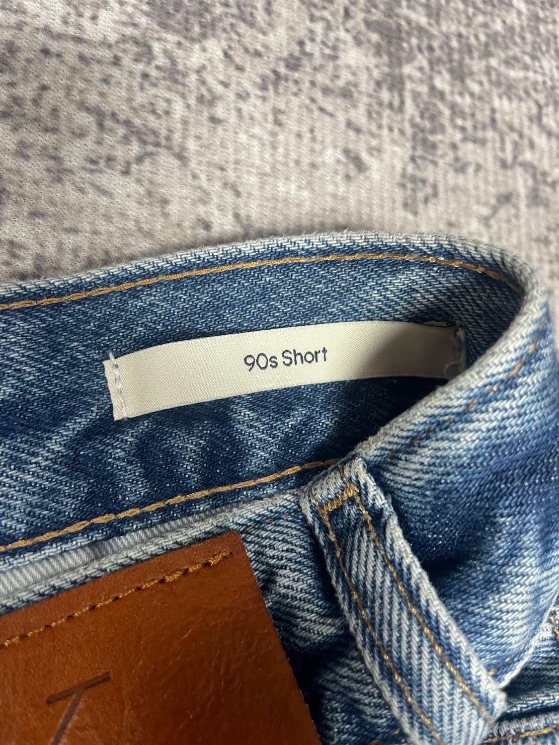 90s Ck 데님 하프팬츠 상품이미지6