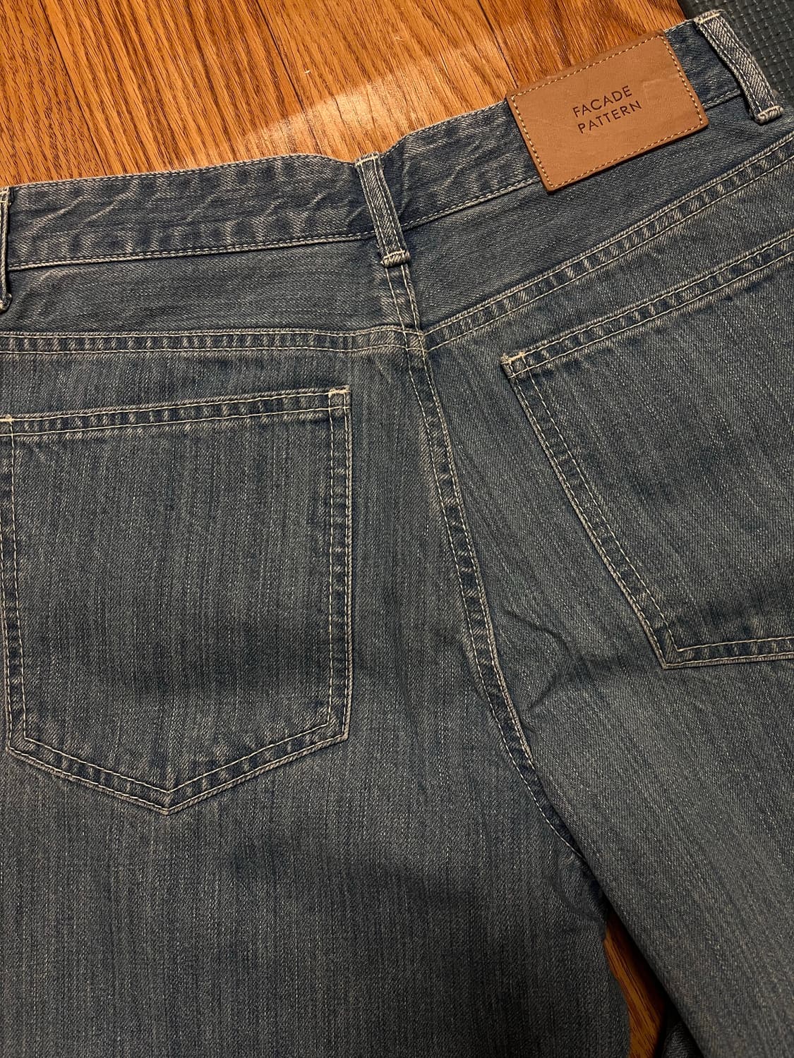 파사드패턴 클래식데님 vintage indigo xs 상품이미지5