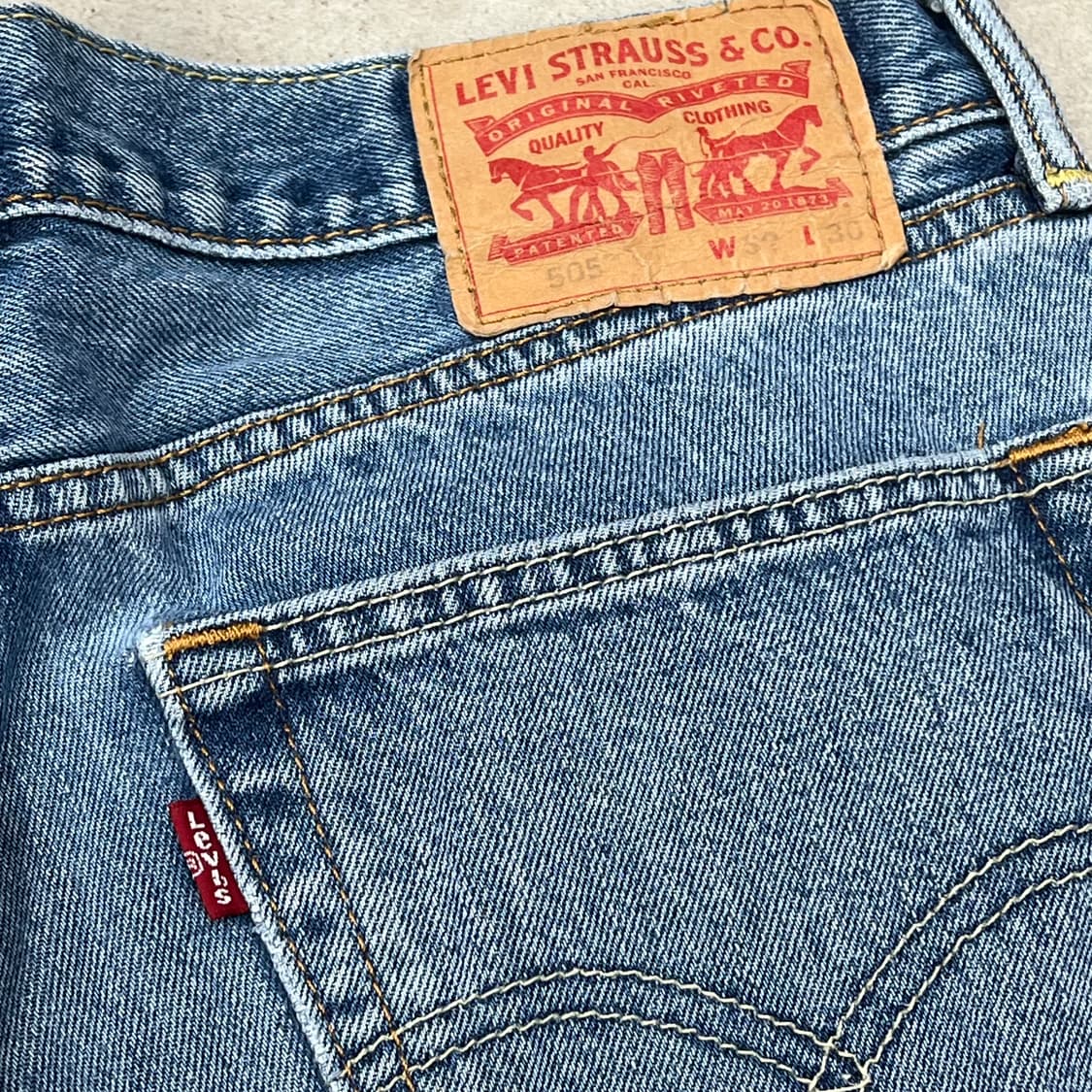 리바이스 505 데님팬츠 s09606 상품이미지6