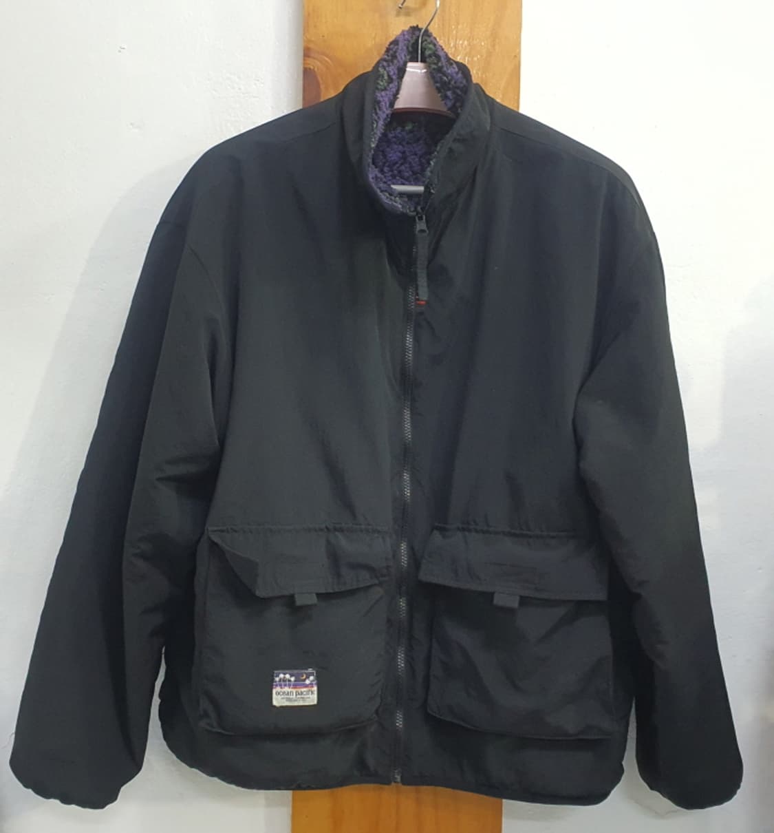 오션파시픽 양면 오버핏 뽀글이 자켓(100) 상품이미지1