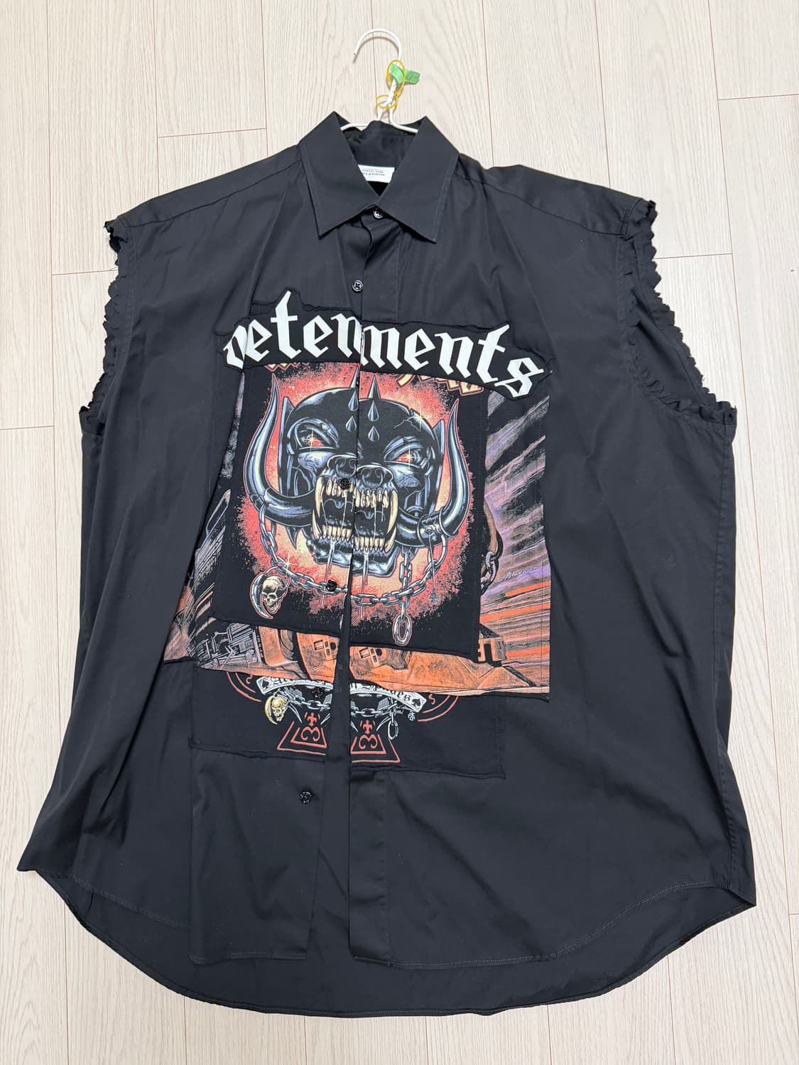 베트멍 motorhead 슬리브리스 셔츠 S 상품이미지2