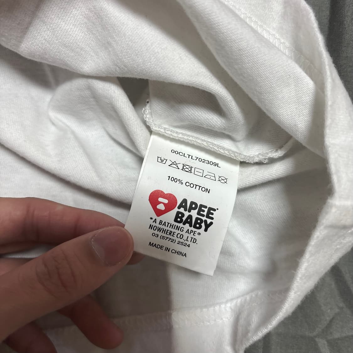 베이프 APEE 여성 카모 롱슬리브 상품이미지3