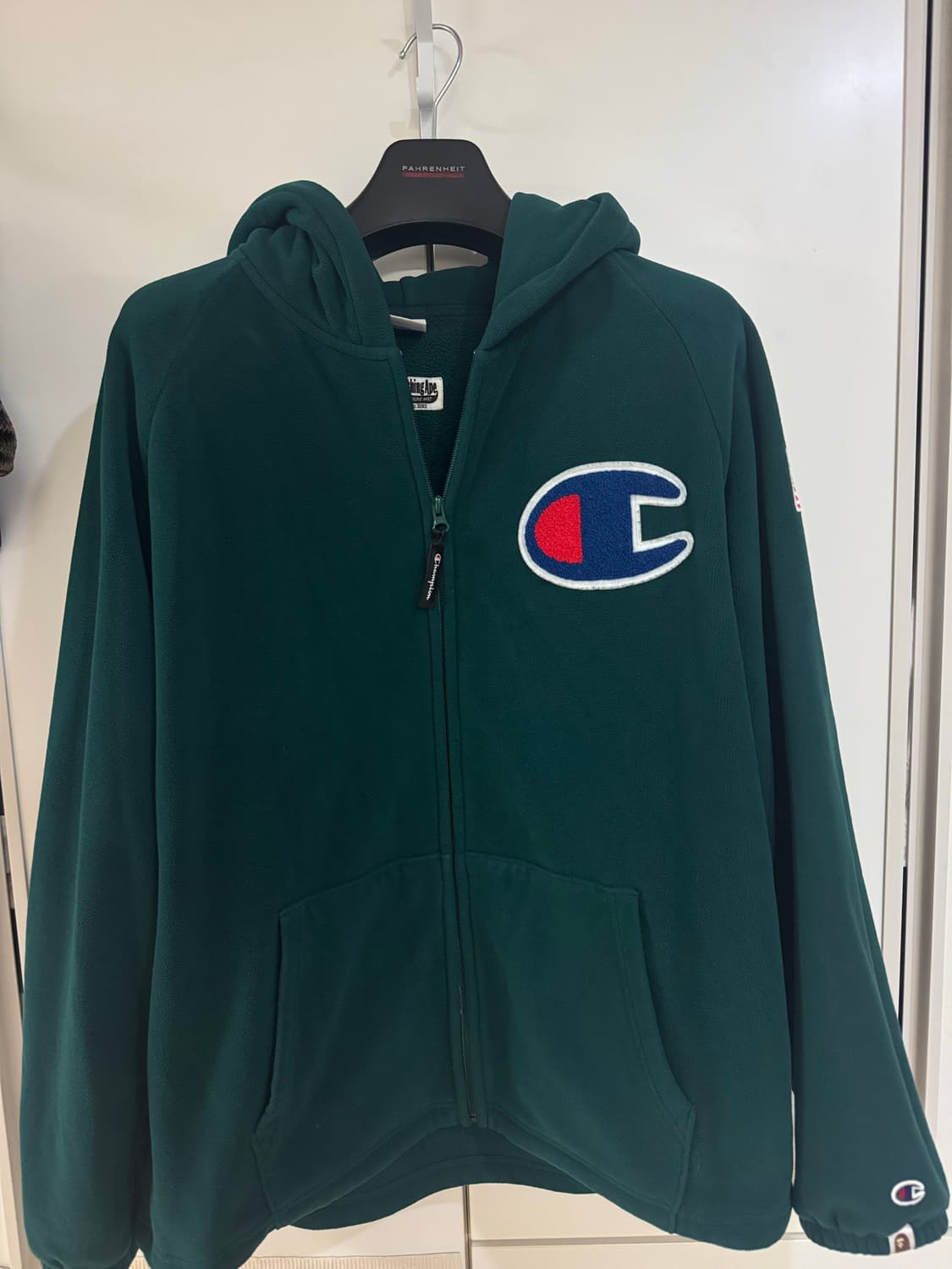 베이프 챔피온 콜라보 후드집업 팔아요 상품이미지2