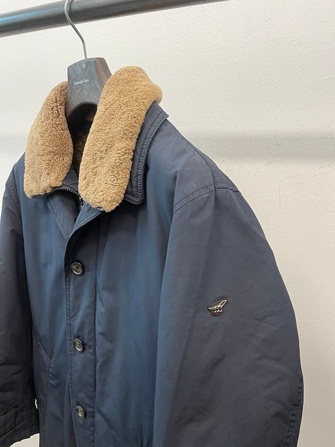 105) 헨리코튼 양털 구스 파일럿코트  상품이미지2