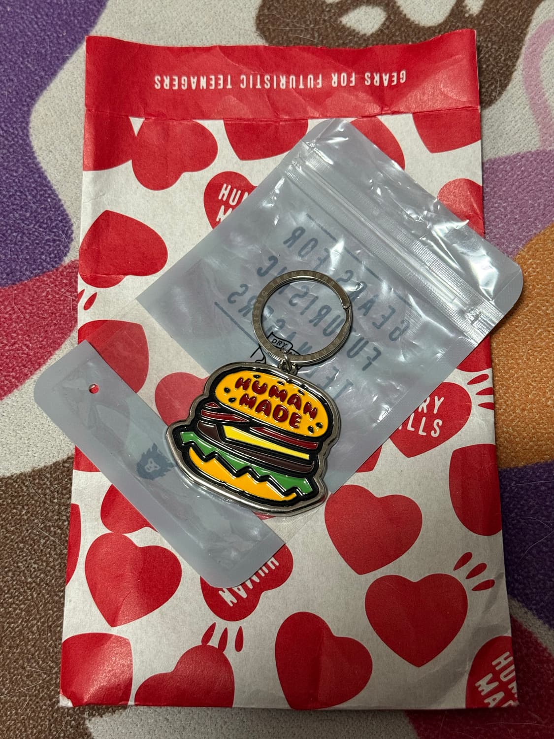 휴먼메이드 햄버거 키링 상품이미지2