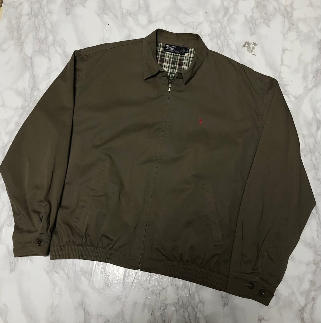 폴로 랄프로렌 스윙톱 블루종 자켓딥카키 상품이미지1