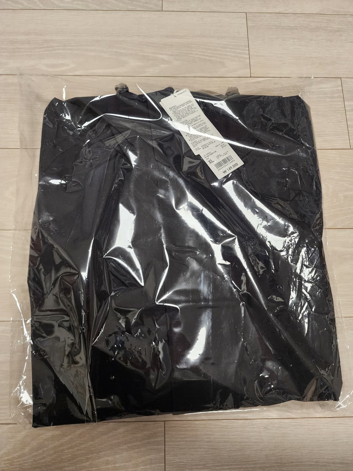 [새상품] 유니클로U 블록테크파카 블랙 XL 상품이미지3