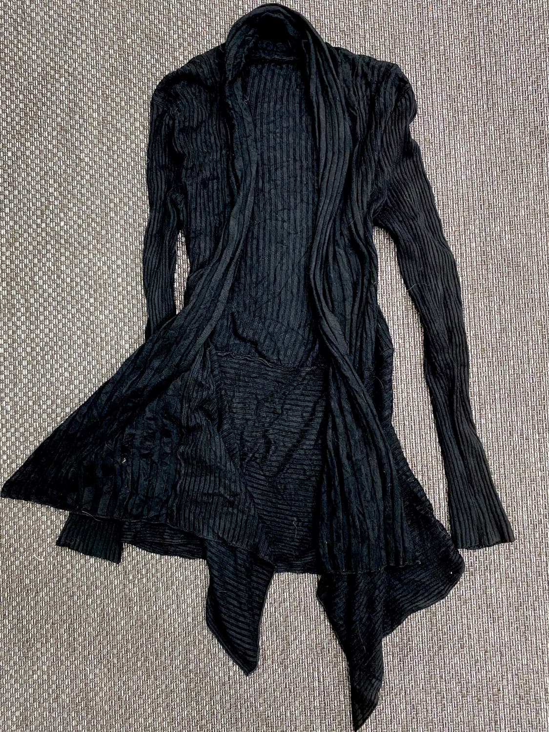 JPN Unbalanced Layering Cardigan 상품이미지3