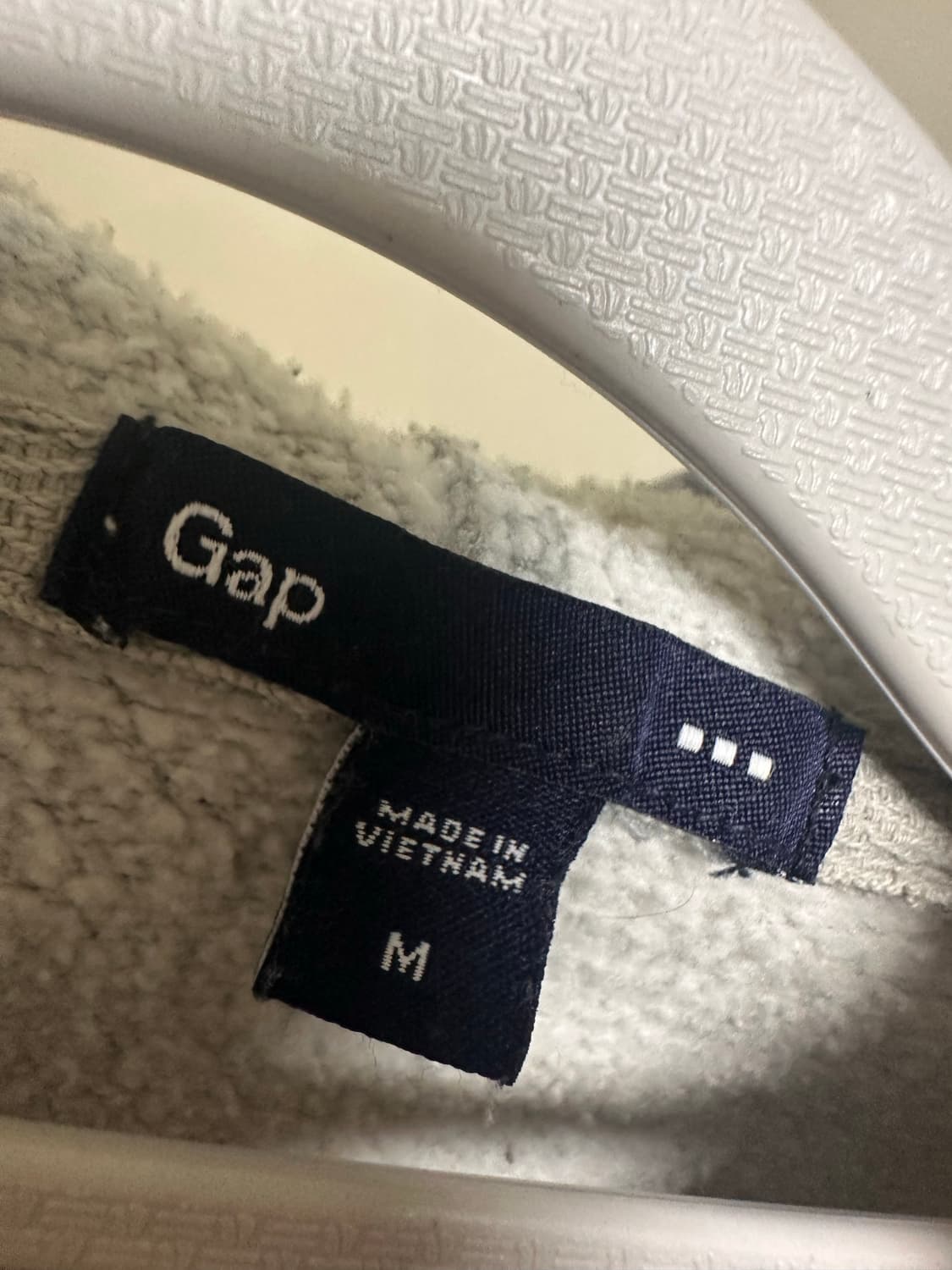 빈티지 갭 GAP 빅로고 그레이 후드티 상품이미지7