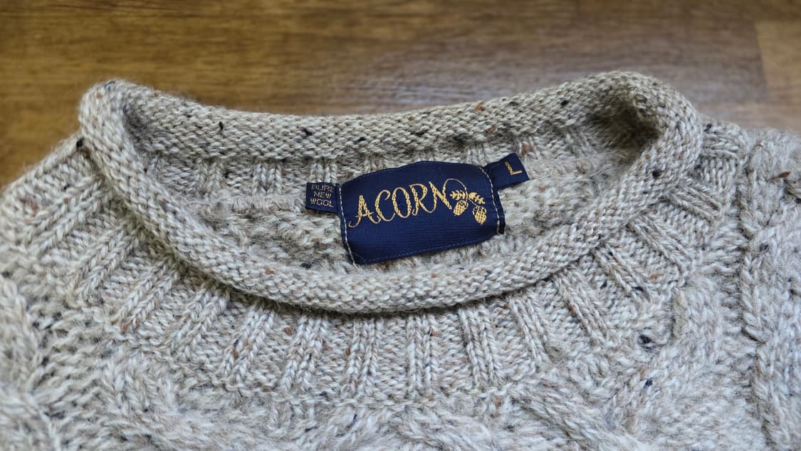 ACORN 빈티지 WOOL 니트 상품이미지3