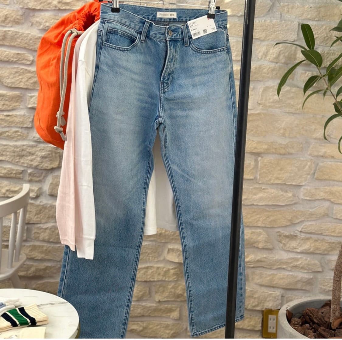 [jw앤더슨]유니클로 jw 앤더슨 데님팬츠_일본공홈제품 (28size) 상품이미지4