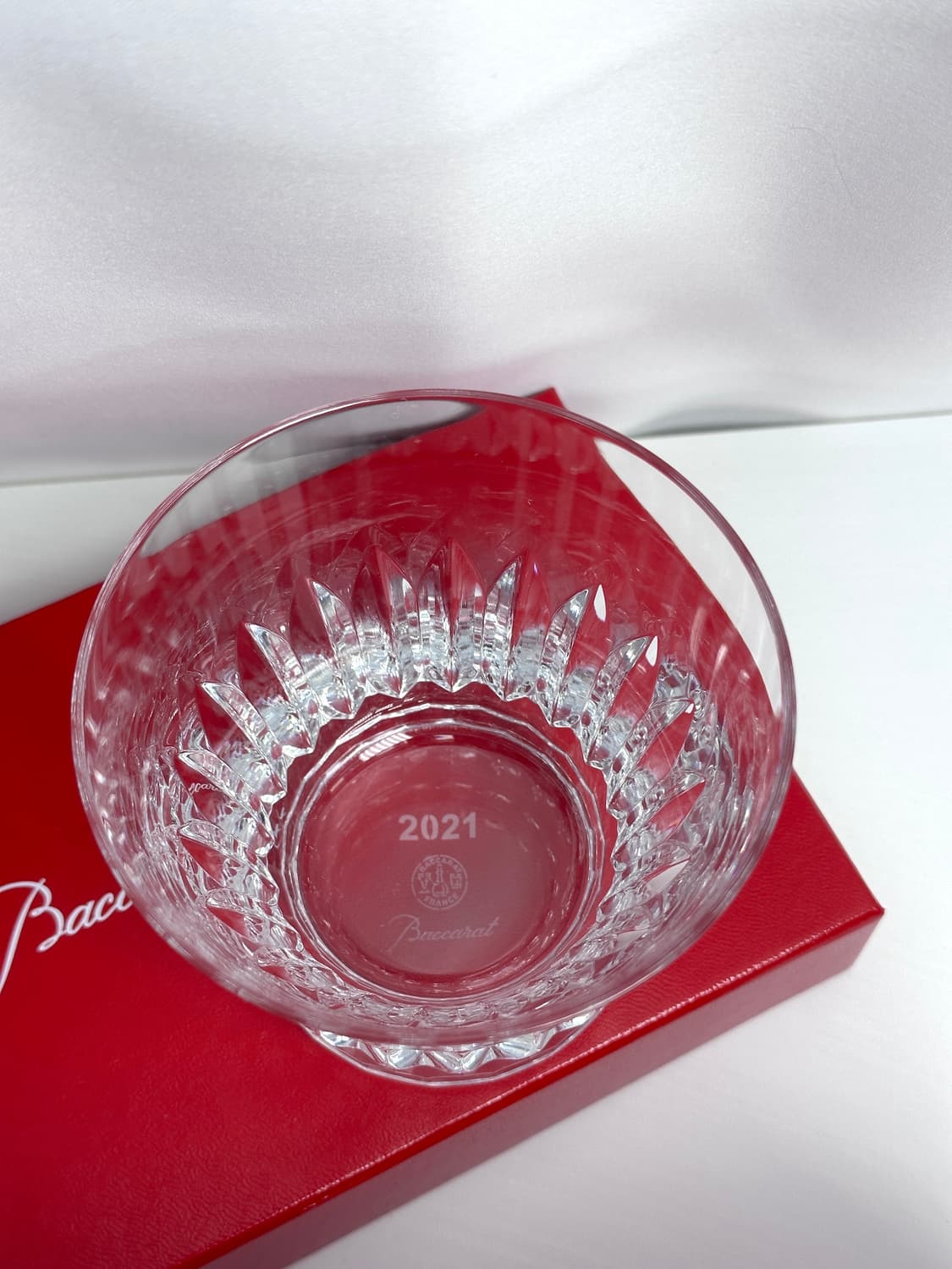 바카랏 The YEAR 2021 크리스탈 텀블러(로우볼) 2P 세트 바카 상품이미지6