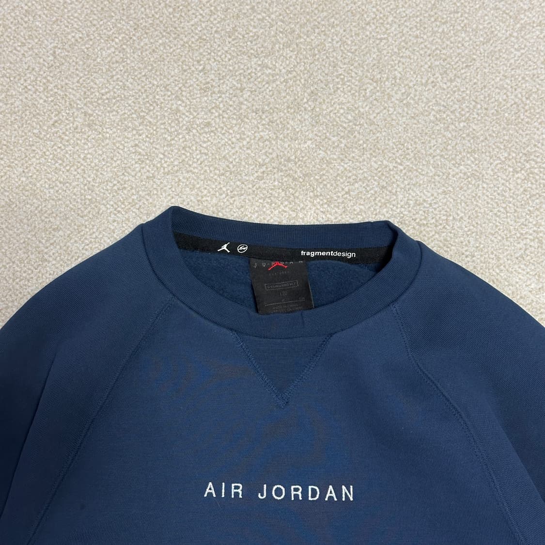 에어조던 X 프라그먼트 크루넥 맨투맨 상품이미지5