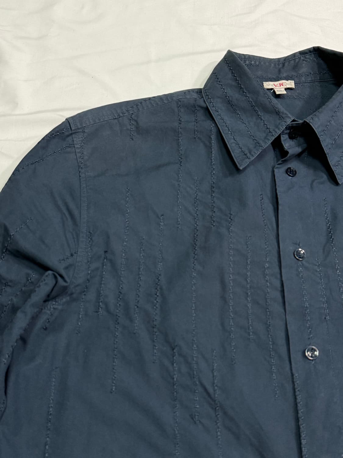 🇮🇹90s 베르사체 아카이브 스티치 셔츠 상품이미지4