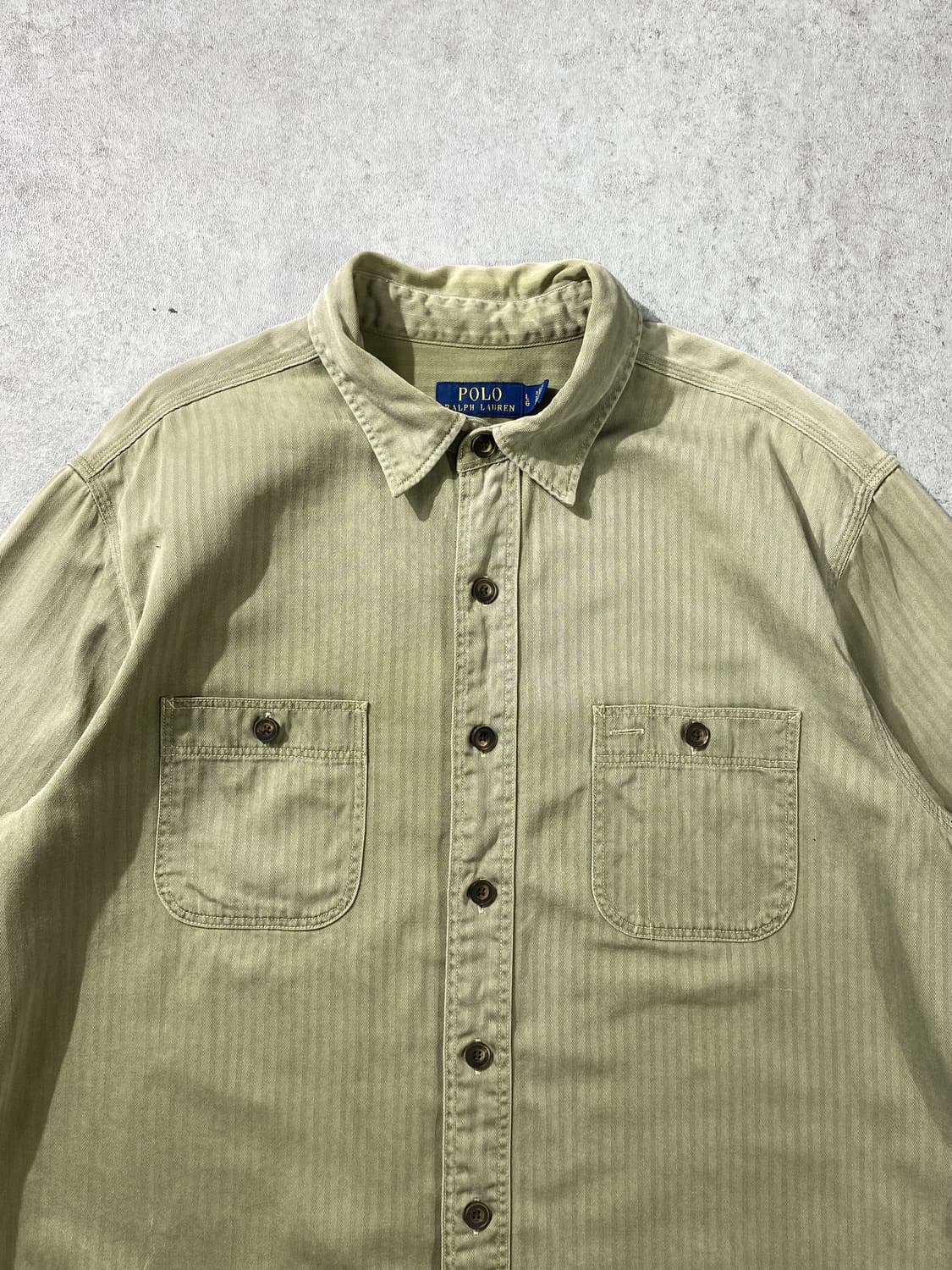 [L] Polo Ralph Lauren 폴로 랄프로렌 밀리터리 셔츠 상품이미지2