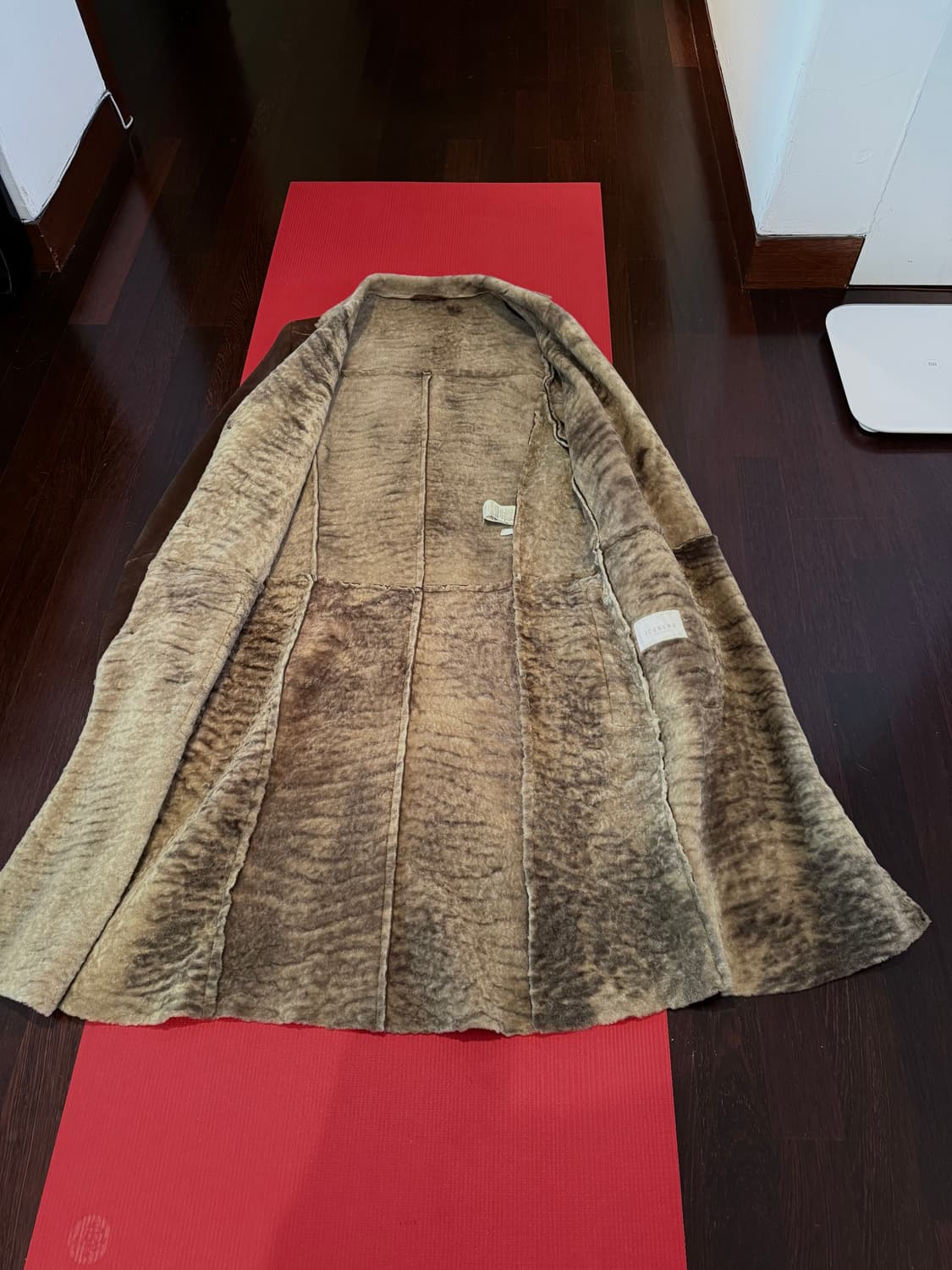 아이스버그 무스탕 롱코트 상품이미지8