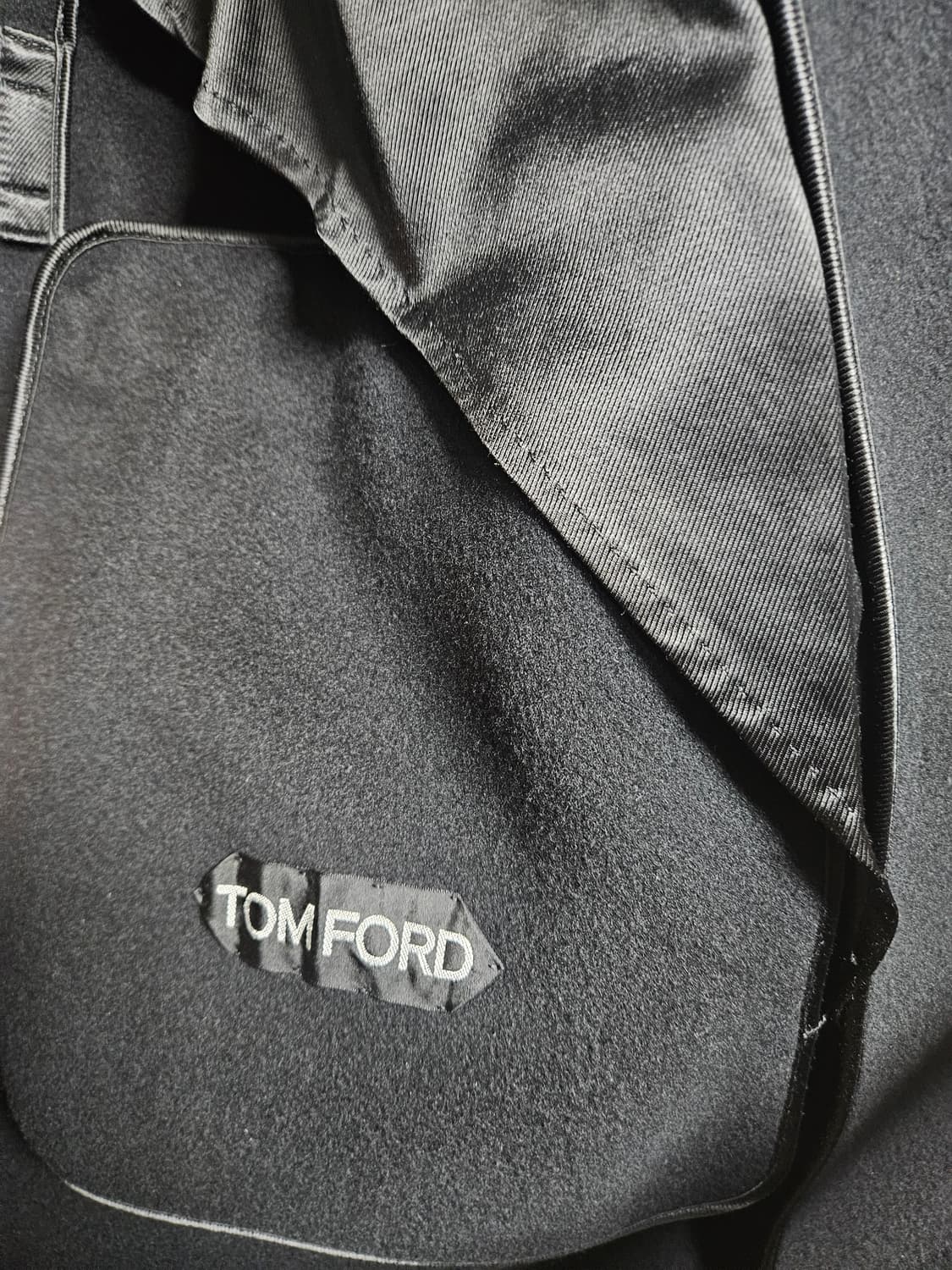 톰포드 코트 레더카라 디테일 울캐시미어 더블코트 상품이미지6