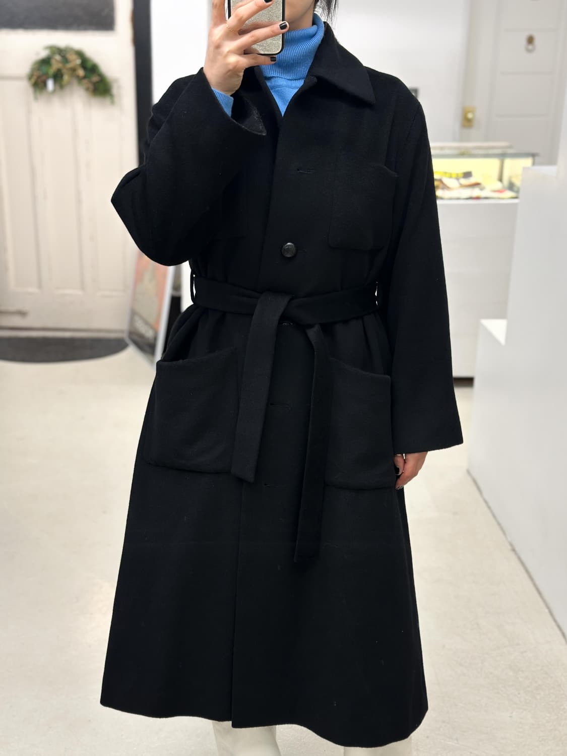 BALMAIN belted coat 상품이미지2