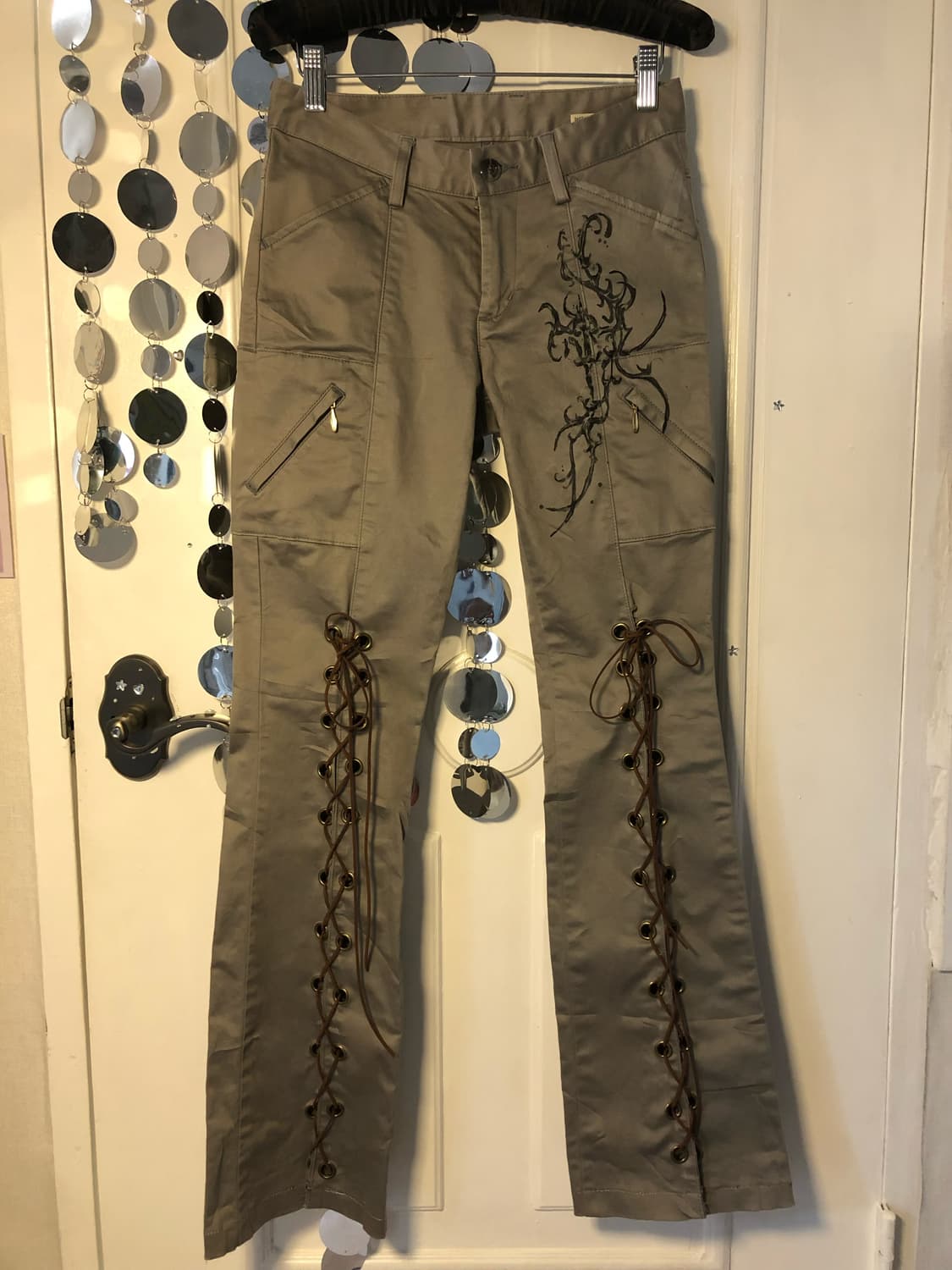 gothic punk eyelet pt 상품이미지1