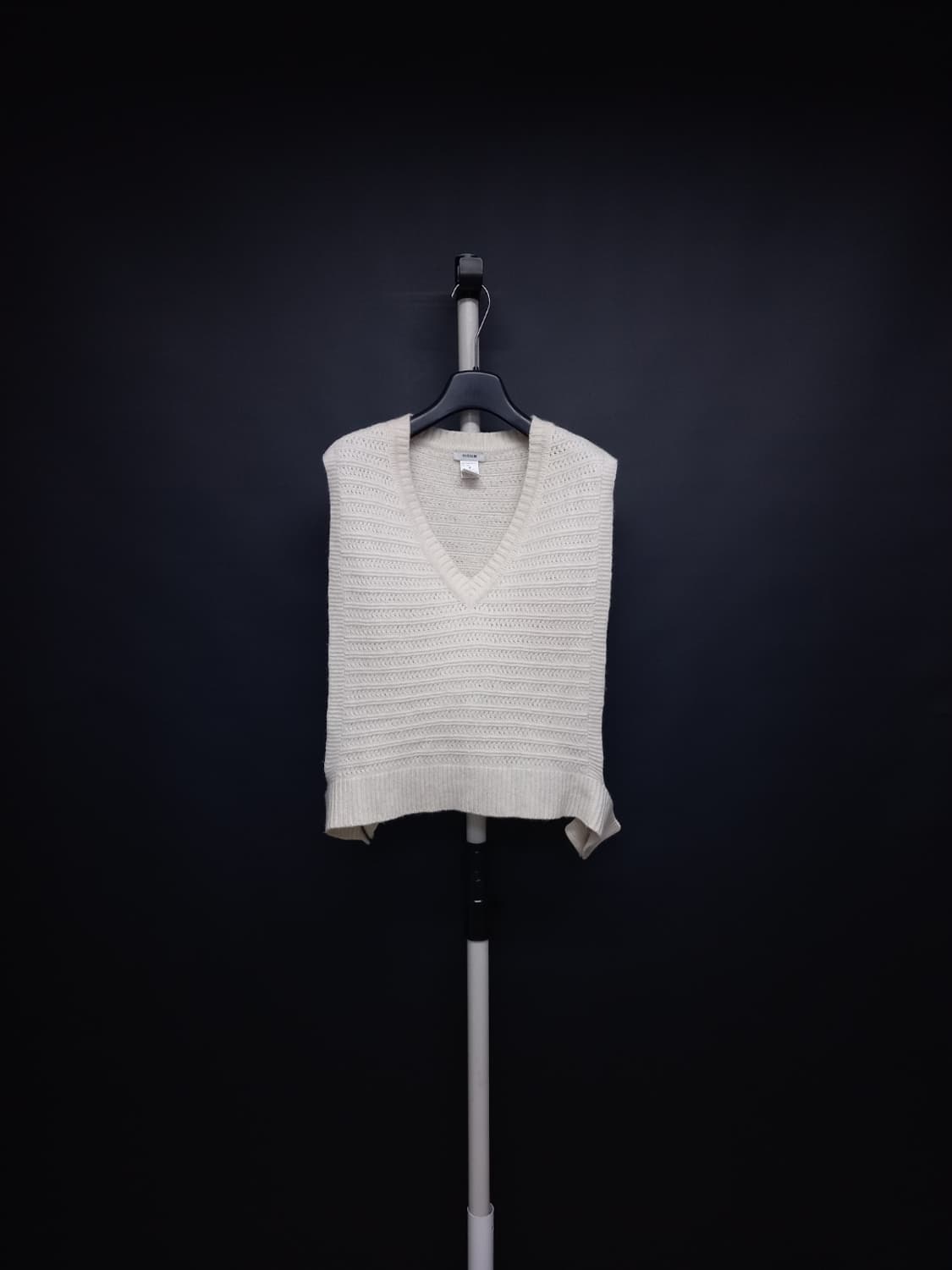 시스템 춘추동 캐시미어블랜 니트 숏 베스트 F 33-66 상품이미지1