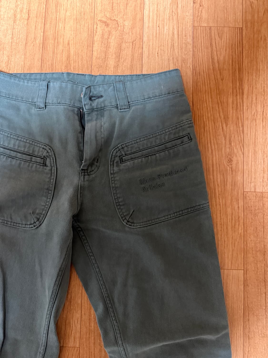 PLASTICPRODUCT SPLIT POCKET PANTS 상품이미지4