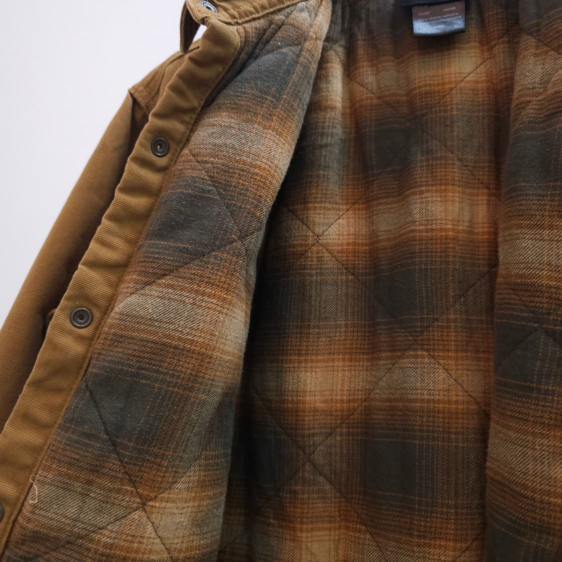디키즈 Genuine 덕캔버스 플란넬 체크 안감 남성 셔츠자켓 상품이미지6