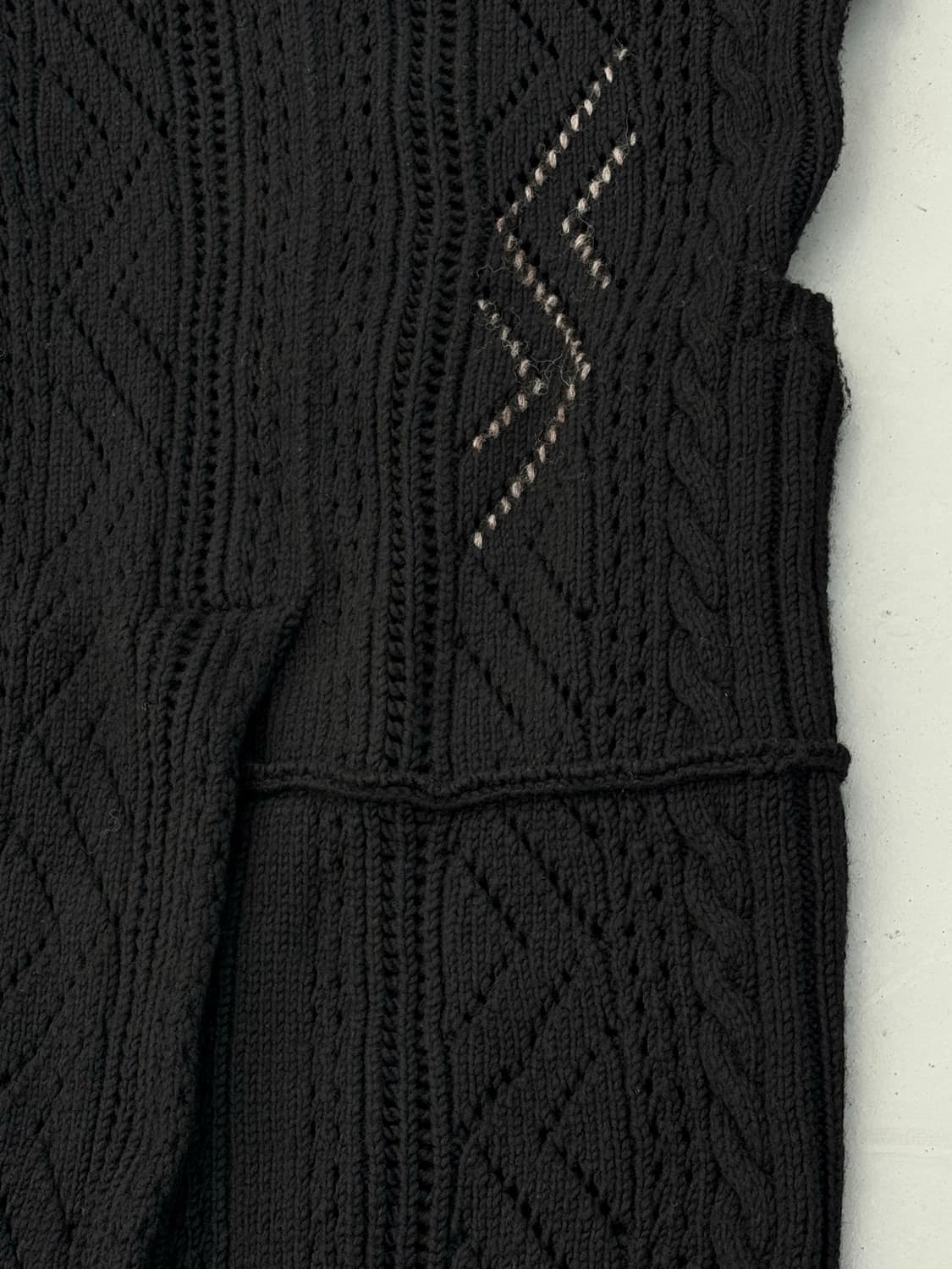 19AW Yohji Yamamoto Pour Homme Knit Coat 상품이미지8