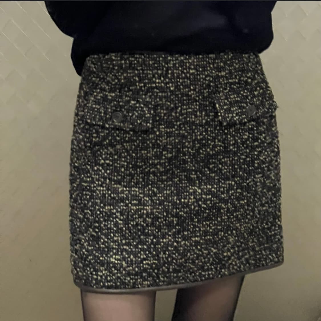 Grove 그로브 트위드 스커트 상품이미지2