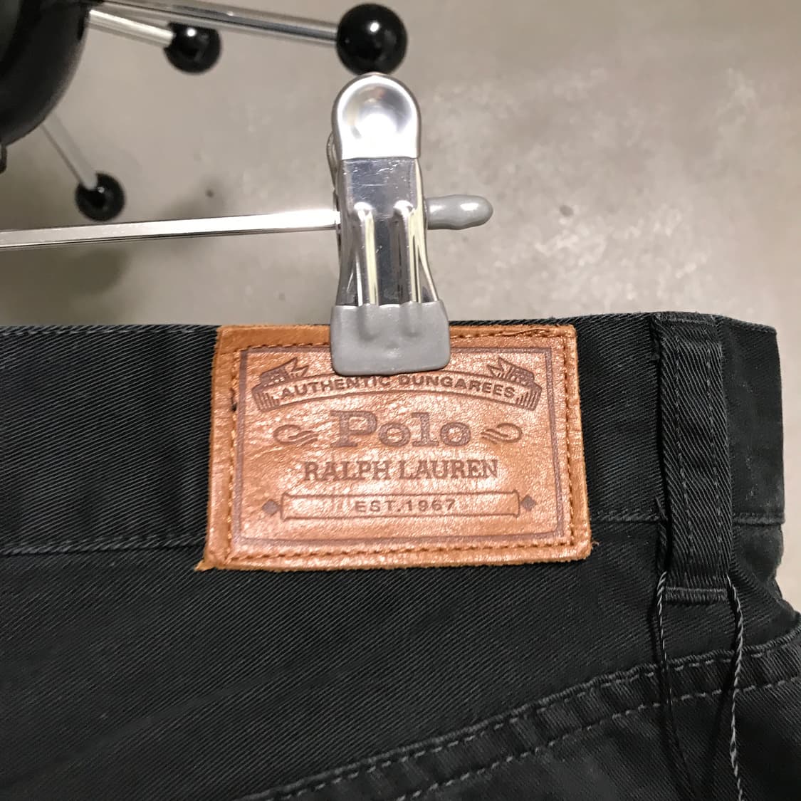 폴로 랄프로렌 코튼 팬츠 블랙 31/30 상품이미지6