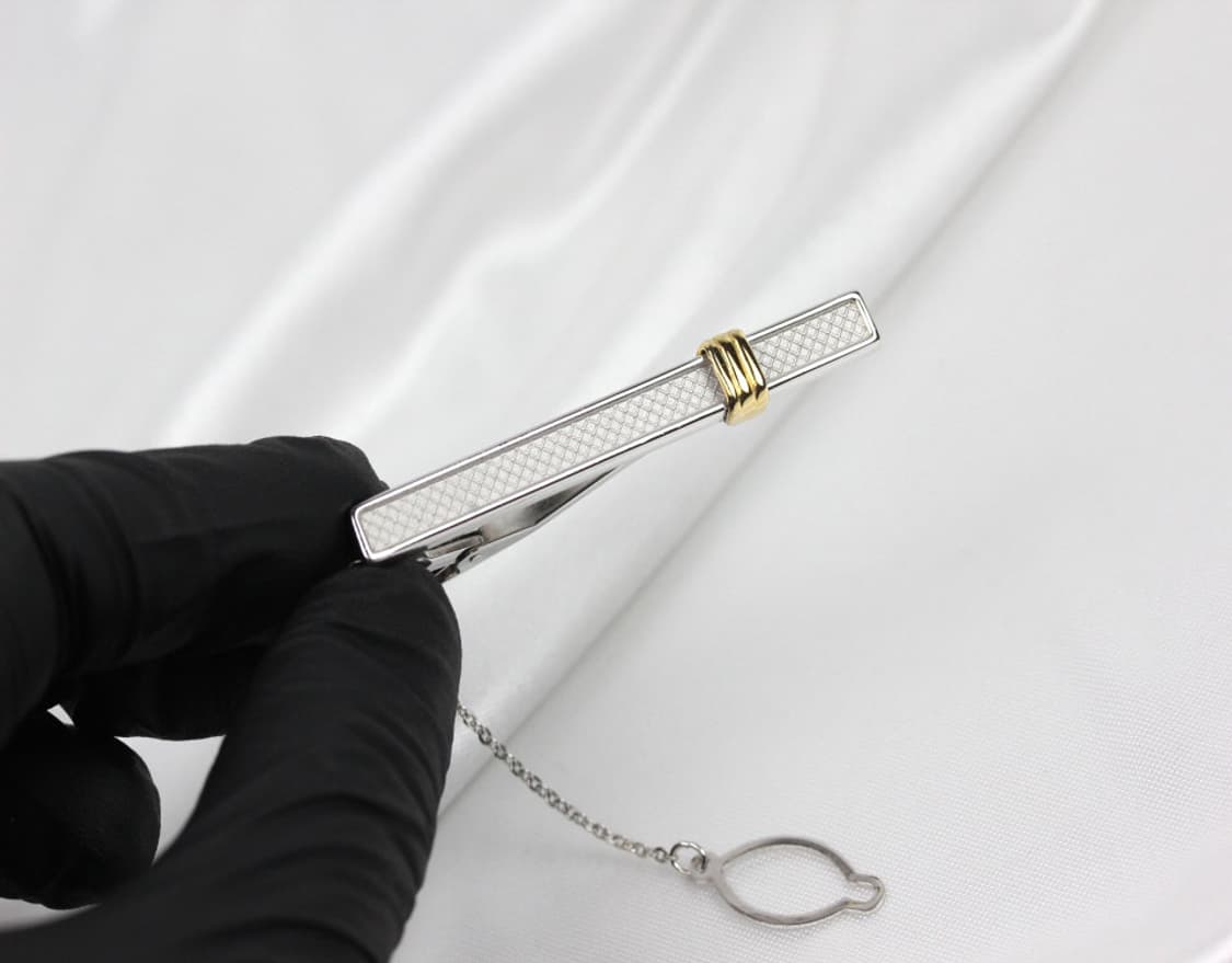 론진 A등급 5.2cm 남자 명품 넥타이핀 상품이미지5