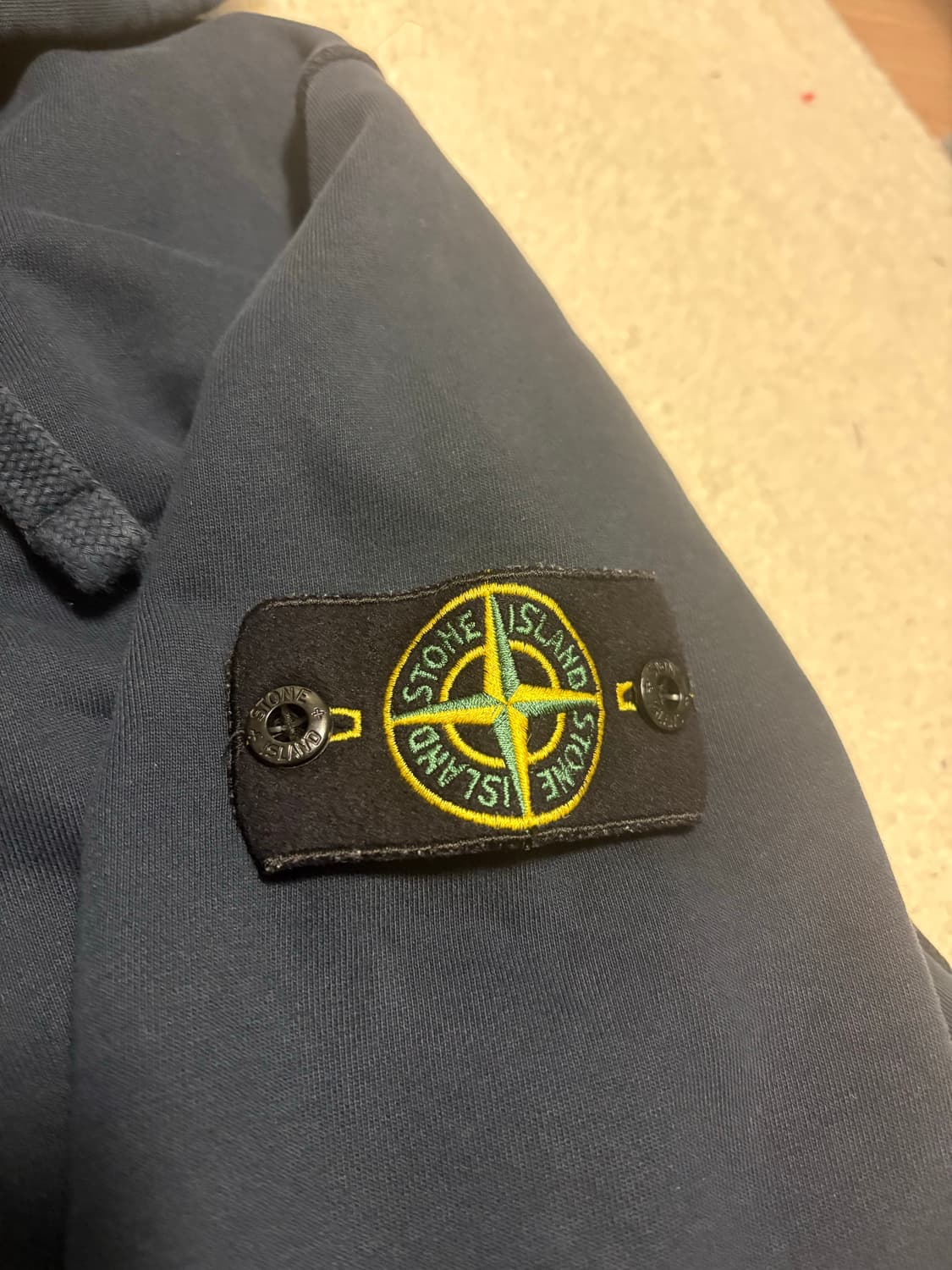 [정품] 스톤아일랜드 네이비 후드집업 S 상품이미지2