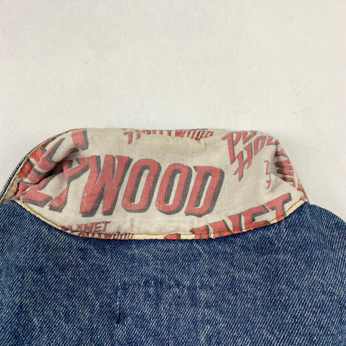 90s 플래닛헐리우드 네슈빌 자수 빅로고 데님 자켓 (105) 상품이미지9