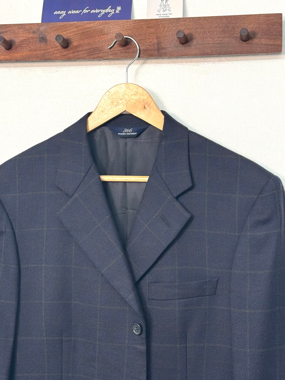 BrooksBrothers 3B Checked Blazer/O39 상품이미지2