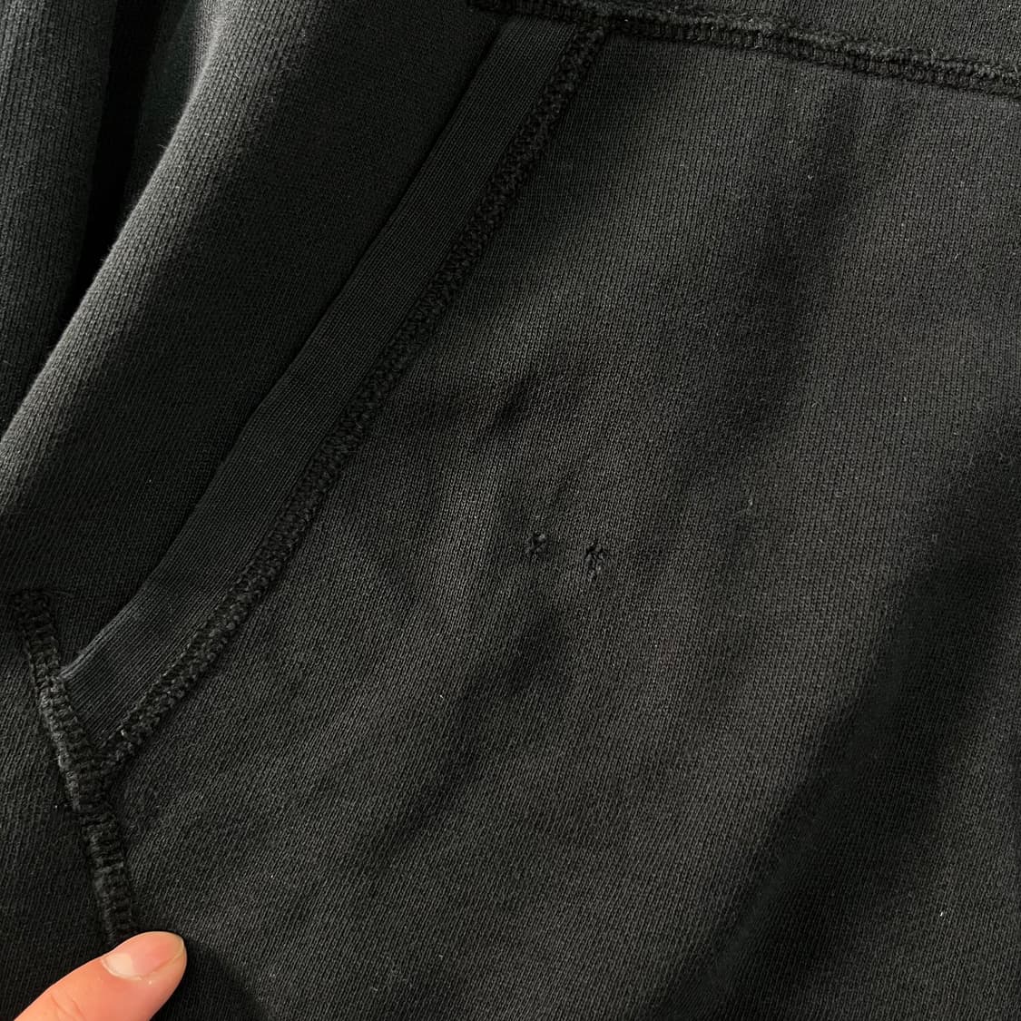 110 폴로랄프로렌 와플 블랙 후드집업  상품이미지5