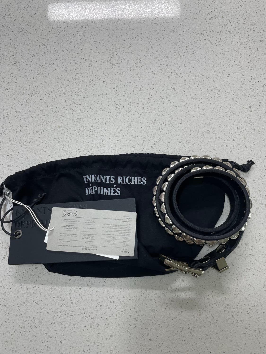 앙팡리쉬데프리메 스터드 벨트 상품이미지2