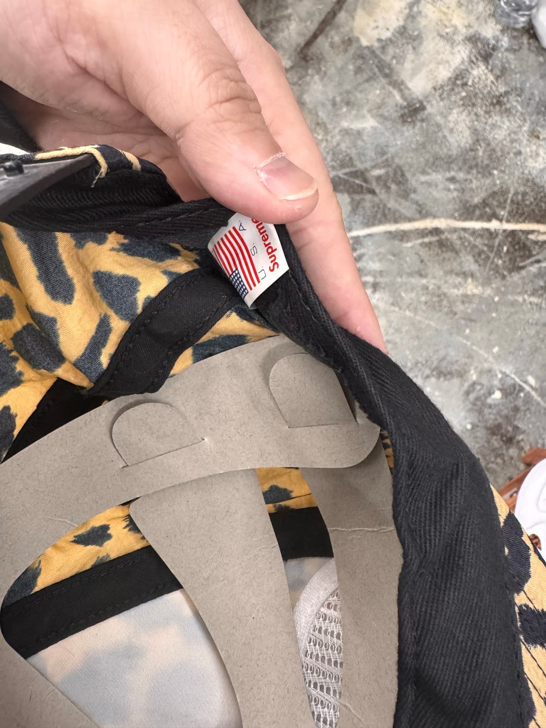 슈프림 레오파드 모자  상품이미지4