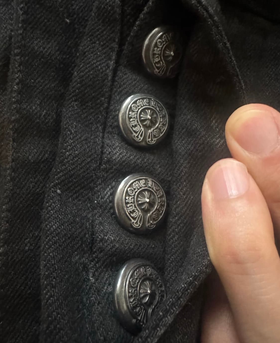 [급처] 크롬하츠 블랙 진 32 상품이미지2