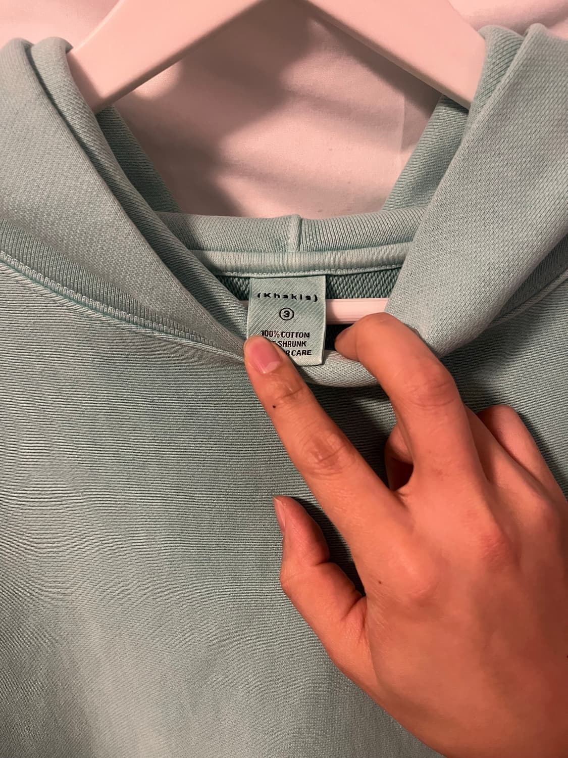 카키스 후드티 상품이미지2