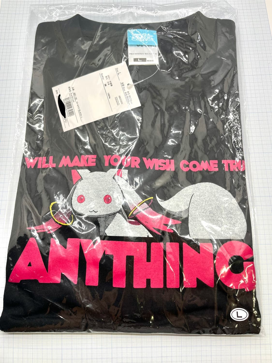 마법소녀 마도카 마기카 큐베 코스파 티셔츠 L 상품이미지1