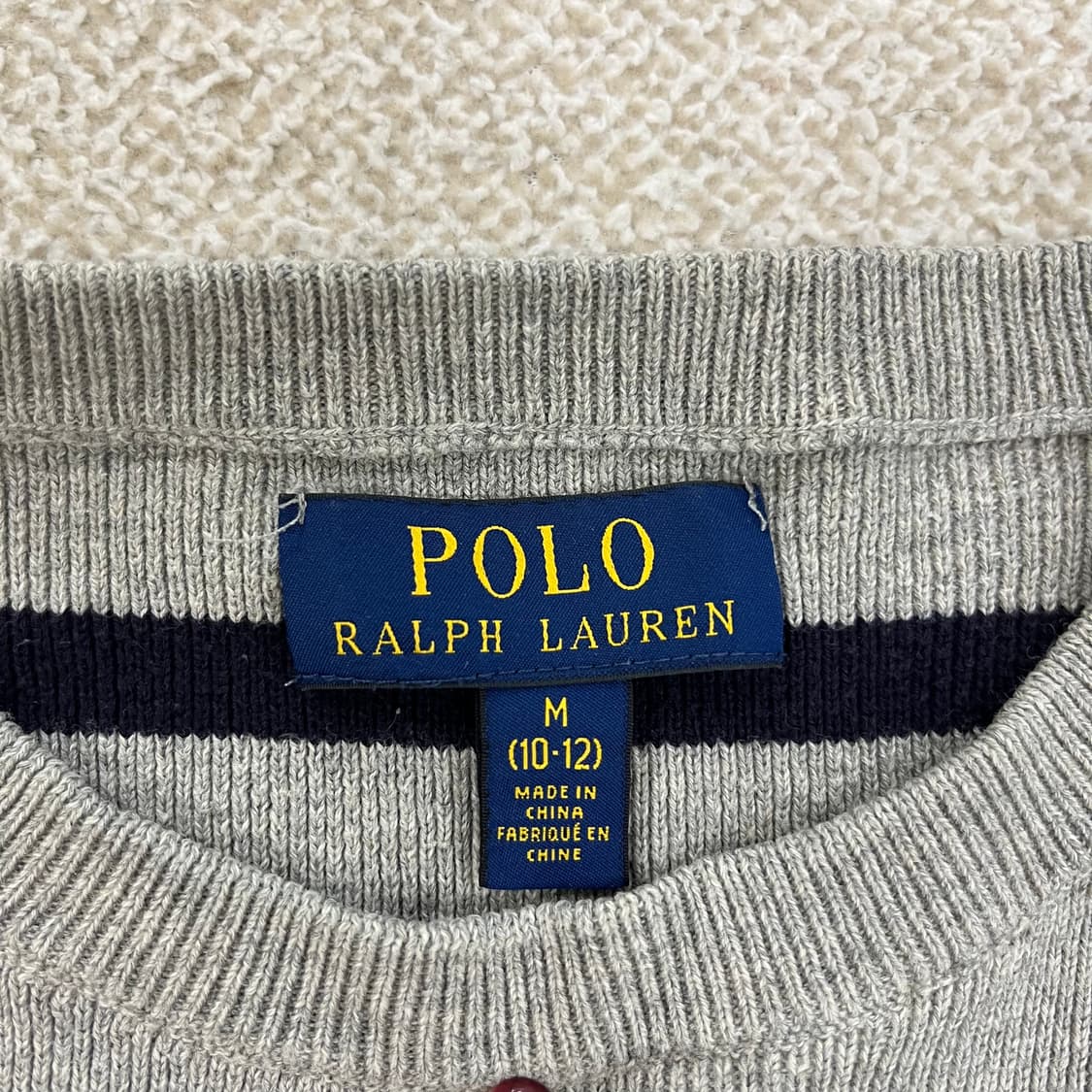 [M] 폴로랄프로렌 키즈 스트라이프 니트 스웨터 0114M1 상품이미지2