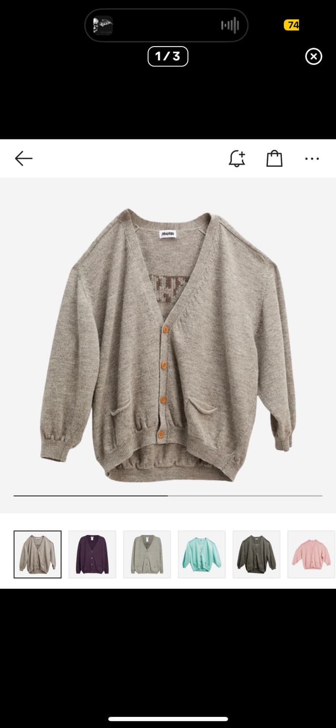 M) 마리아노 그랜파 가디건 상품이미지1