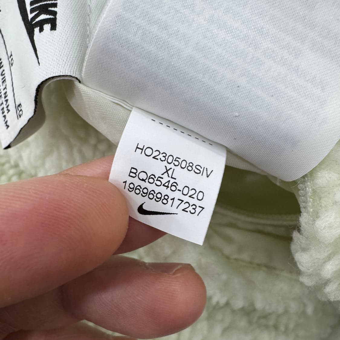 XL 나이키 스우시 풀집 리버서블 자켓 상품이미지6