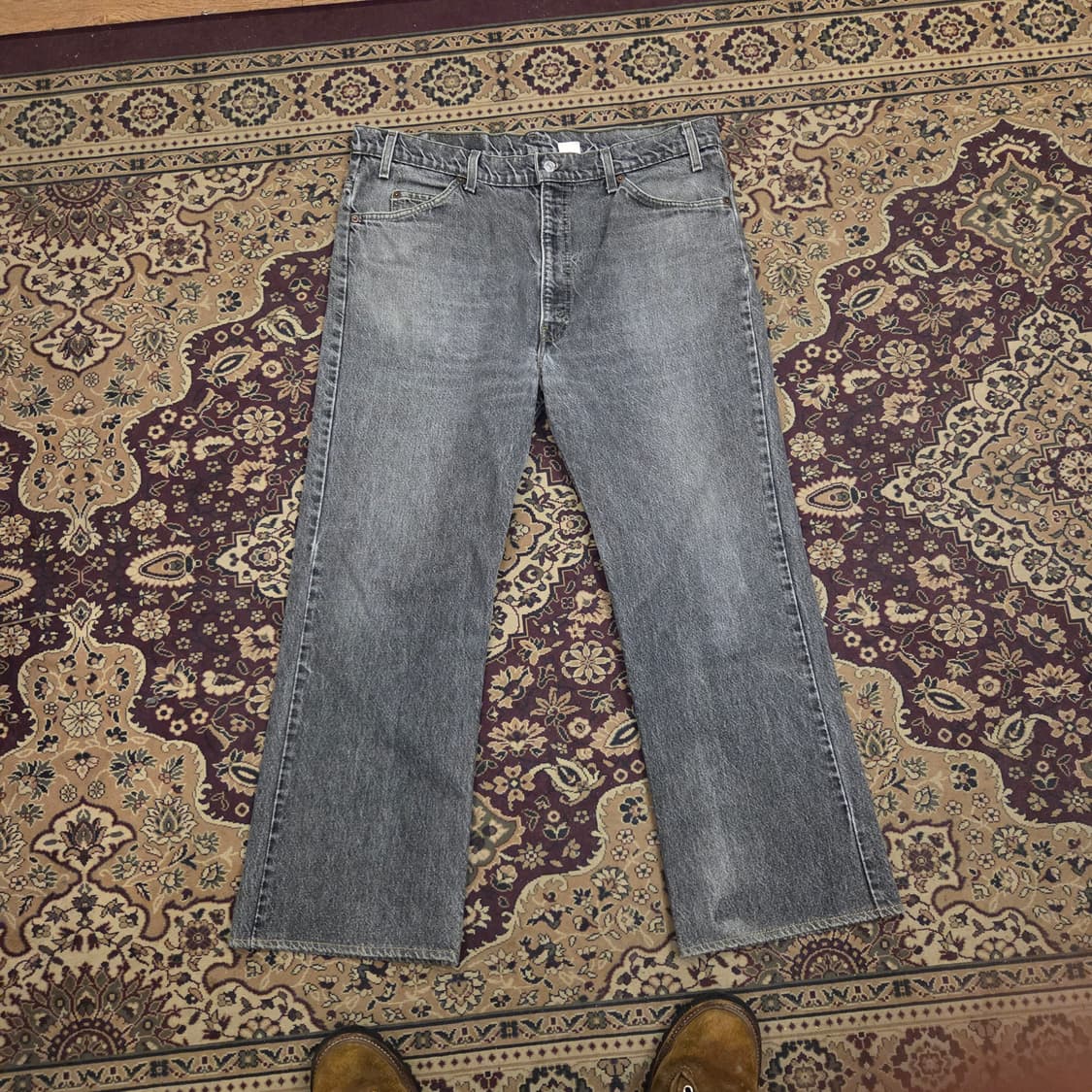 90s 리바이스 517 흑청 오렌지탭 40사이즈 상품이미지1