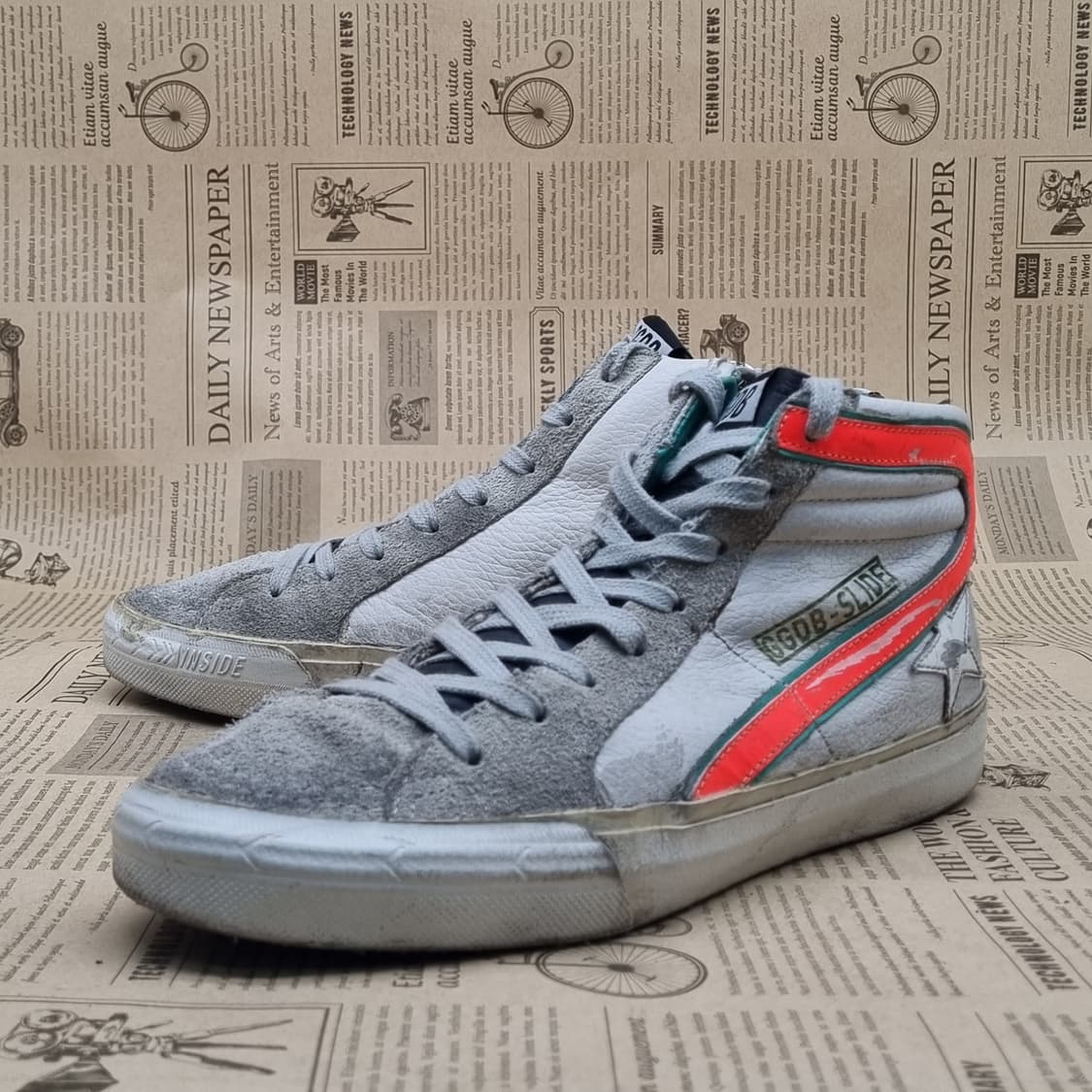 골든구스 슬라이드 여성하이탑38 245-250 상품이미지1