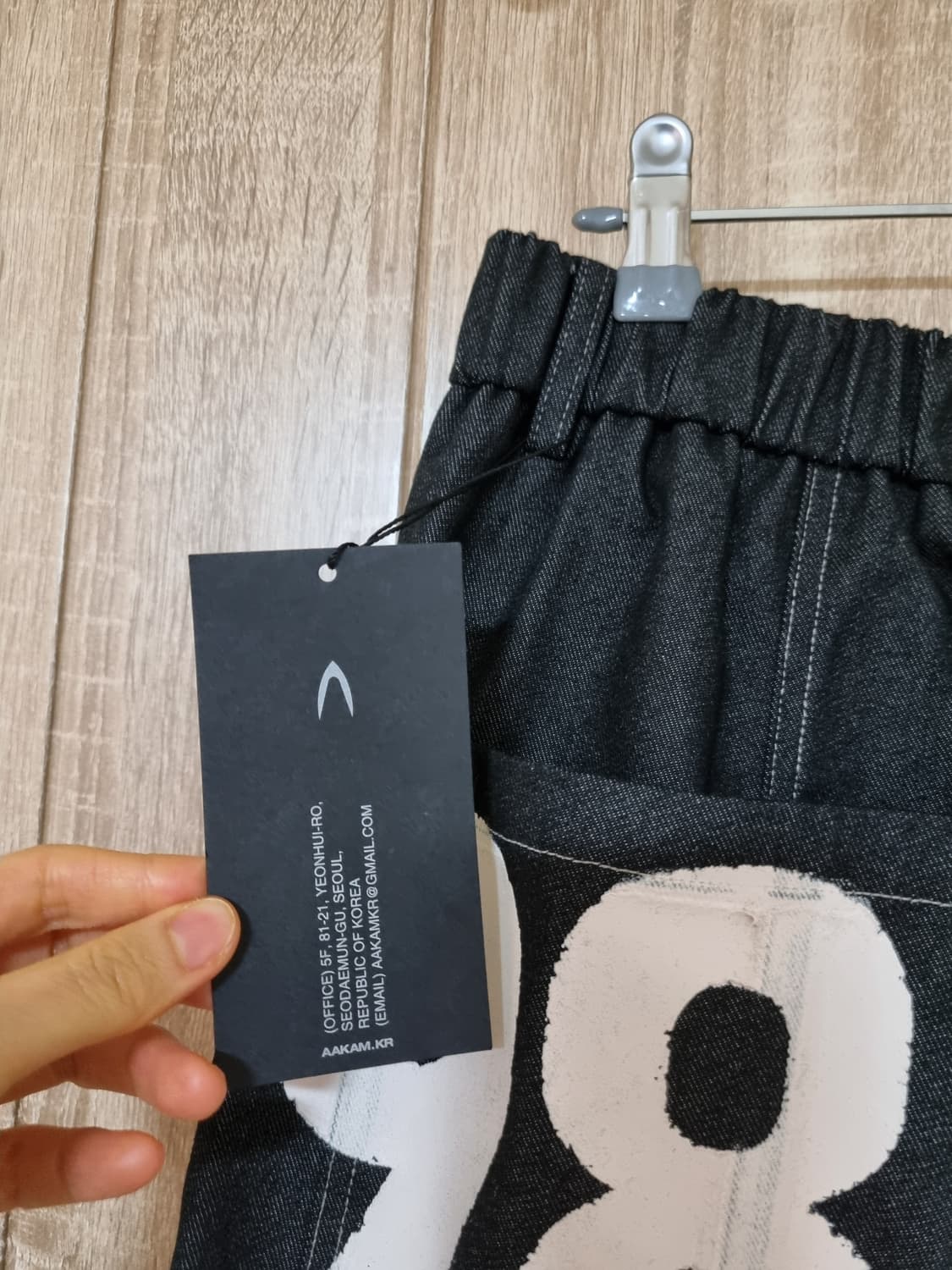 아캄 와이드 데님팬츠 상품이미지5